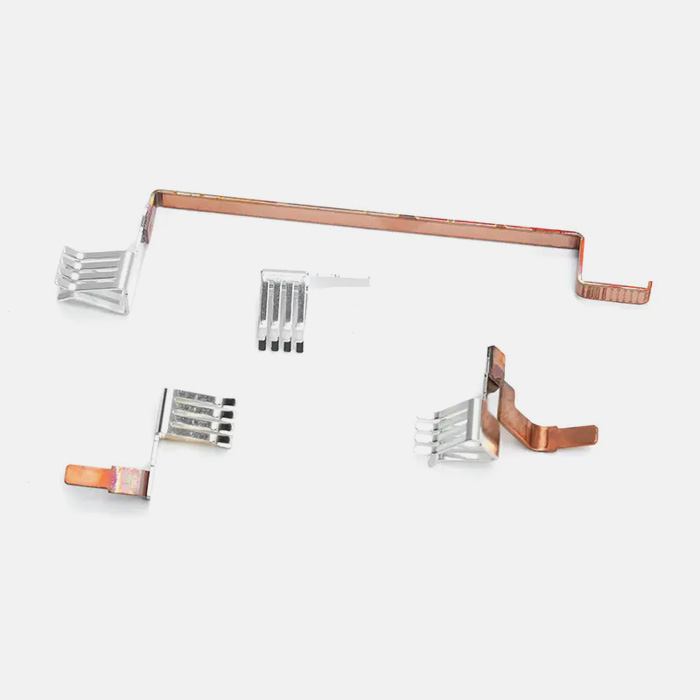 Páirteanna stampála plátáilte copair-bhunaithe